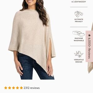 We are Amma Cocoon nursing cover Pancho